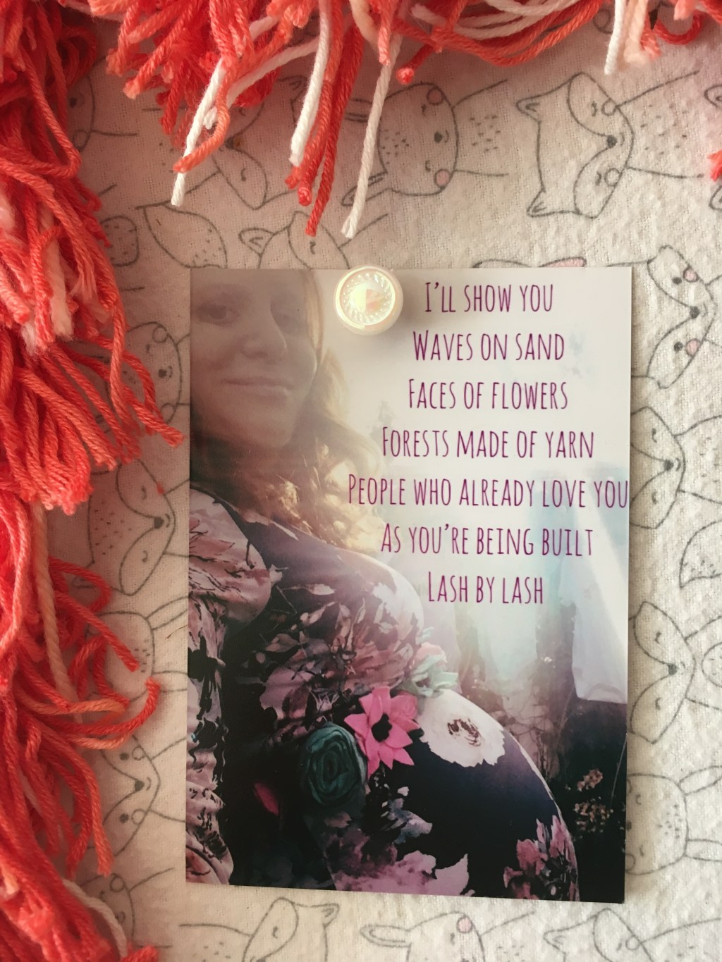 Boho Bulletin Board & Vintage&nbsp;Buttons